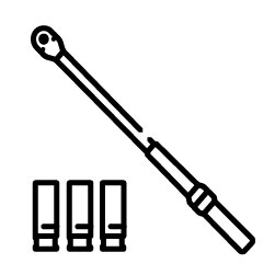 216-delad hylsnyckelsats