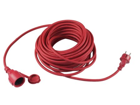 Rubber extension cable 10m