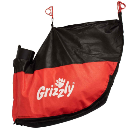 Sac de ramassage Grizzly Tools pour aspirateur à feuilles ELS 3027 E Combi avec support et fermeture éclair