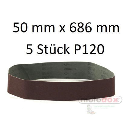 5 Stück Schleifband K120