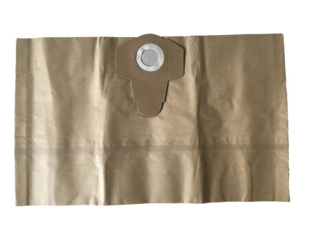 Paper filter bag, 30 l, brown