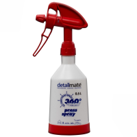 4 броя Mercury Super PRO+ 360 Grad VITON Sprühflasche 0,5 литра incl. немско ръководство и инструкции за поддръжка от detailmate