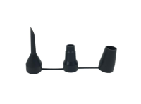 Ventiladapter 3 Stück, schwarz
