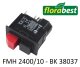 Interruptor magnético - Interruptor de encendido/apagado Trituradora de cuchillas Florabest FMH 2400/10 BK 38037