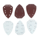 30er Schleifblatt Set für Holz (12xK60,12xK120, 6xK240)