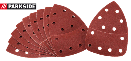 10er Schleifblatt Set für Holz (K120)