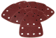 Set di 6 fogli abrasivi per legno (K40)