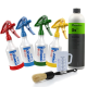 4 Kwazar Mercury Super PRO+ 360 stepeni VITON prskalica 0,5 litara + 1 litra KOCH Chemie Green Star univerzalni čistač + ValetPRO Large Sash Brush br. 16 crna + Detailmate 50ml merica