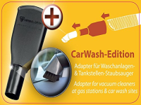 Auto usisivač nastavci set detailmate sa Car Wash adapterom za benzinske pumpe + SB usisivač za pranje vozila