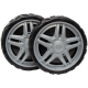 Rear wheel set of 2