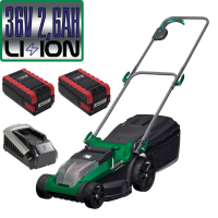 Akku Rasenmäher eMow 600 ECO + zwei 36 Volt Akkus,...