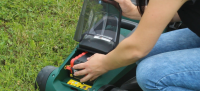 Akku Rasenmäher eMow 600 ECO + zwei 36 Volt Akkus,...