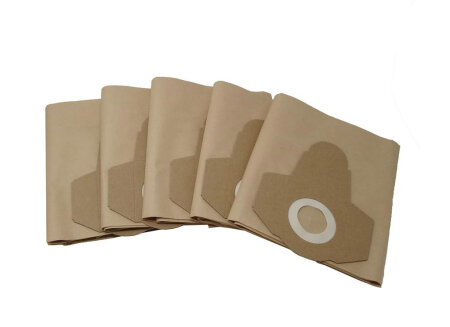 Vacuum cleaner bag brown 5 pack suitable for Caramba AUTO 5.0