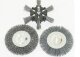 Set di 3 spazzole per giunti: metallo, plastica (stretto) e plastica (largo), adatto al gartenteile AFB 1810 Lion Set