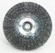 Set of 10 joint brushes suitable for electric joint brush garden parts EFB 4010 metal / wire / round wire brush / metal brush