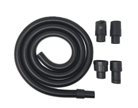 Staubsaugerschlauch Set Staubsauger Zubehör 3 m passend für Caramba Auto 5.0 Nass Trocken Sauger inkl. 4 Adaptern für 36 35 mm Schlauchsysteme