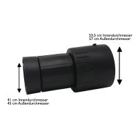 Staubsaugerschlauch Set Staubsauger Zubehör 3 m passend für Caramba Auto 5.0 Nass Trocken Sauger inkl. 4 Adaptern für 36 35 mm Schlauchsysteme