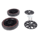 Hinterrad-Set (2) 16,5cm