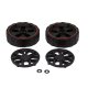 Wheel set 2-piece