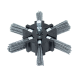 Grizzly Tools 30252100-2-3 Ersatz Fugenbürsten 3er Set: Metall, Kunststoff (schmal) und Kunststoff (breit)
