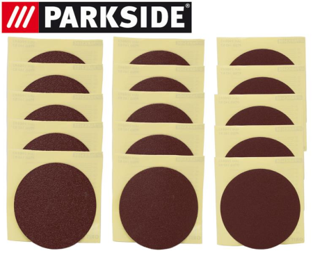 Set of 15 sanding sheets