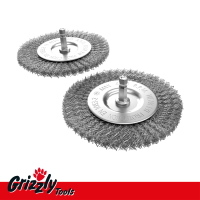 Fugenbürste 2er-Set Blistervpackung Metall für EFB 400, EFB 401
