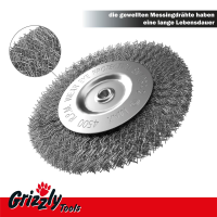 Fugenbürste 2er-Set Blistervpackung Metall für EFB 400, EFB 401