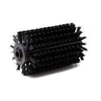Kunststoffbürste groß mit Mitnehmer, 16 cm Breite