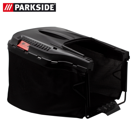 Grasfangkorb mit Füllstandsanzeige und Tragegriff, passend für Parkside Rasenmäher PRM 1800 A1 - LIDL IAN 297201