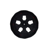 Rear wheel 2-piece set including rivets 23.5 cm