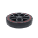 Rear wheel 2-piece set including rivets 23.5 cm