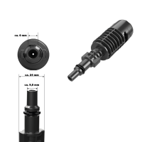 Adapter Parkside do myjki wysokocisnieniowej Parkside PHD 150 A1 - LIDL IAN 55991, do stosowania z akcesoriami do myjek wysokocisnieniowych Kärcher