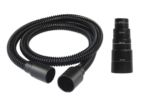Staubabsaugung Werkzeugadapter Set mit Schlauch, passend für Aldi FERREX Akku-Multifunktionswerkzeug