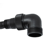 Adapter kątowy + adapter węża + ogranicznik przepływu...
