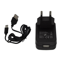 Netzteil (5 V/2,1 A), USB-C-Ladekabel (EU)
