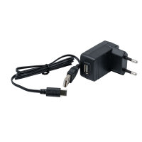 Laddare med USB-C-kabel 5V, 1,7A - EU