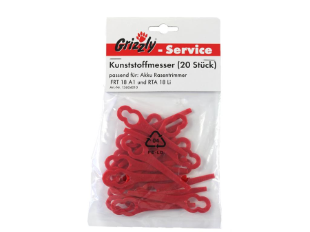 Nylon knives (pack of 20)