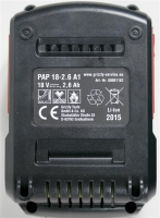 Akku 18V,2,6 Ah PWSA 18 A1