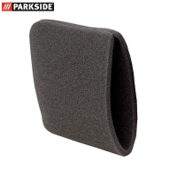 Parkside Nassfilter / Schaumstofffilter, 3er-Pack, einseitig offen