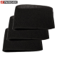 Parkside Nassfilter / Schaumstofffilter, 3er Pack, beidseitig offen