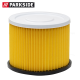 Parkside Faltenfilter / Lamellenfilter ohne Verschlussdeckel, mit Stahlinnengitter, einseitig offen
