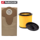 Parkside Trocken-Saugen-Set Profi, 20 L, braun