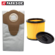 Parkside Trocken-Saugen-Set Profi, 20 L, weiß