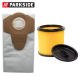 Parkside Trocken-Saugen-Set Profi, 30 L, weiß