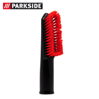 Parkside Universalhandbürste, rote Beborstung, Made...