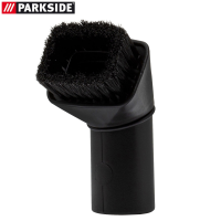 Parkside szczotka do odsysania, wlosie syntetyczne, katowa, obrotowa, Made in Germany