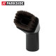 Parkside suction brush, natural hair, angular, rotatable, Made in Germany