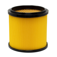 Parkside droogfilter / vouwfilter / lamellenfilterset met bajonetdeksel, aan beide zijden open