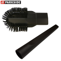 Parkside radiatorborstel + spleetzuigerset, 32 cm lang
