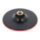 Recording plate for sandpaper
